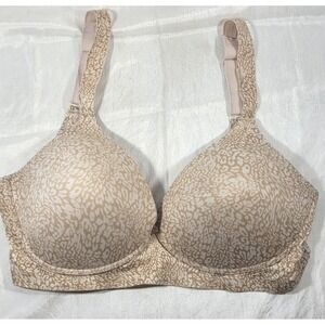 Bali Comfort Revolution Ultimate Wireless Support Bra #3462 - Animal Print - XL